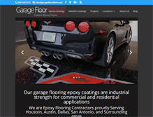 Tablet Screenshot of garageflooreffects.com